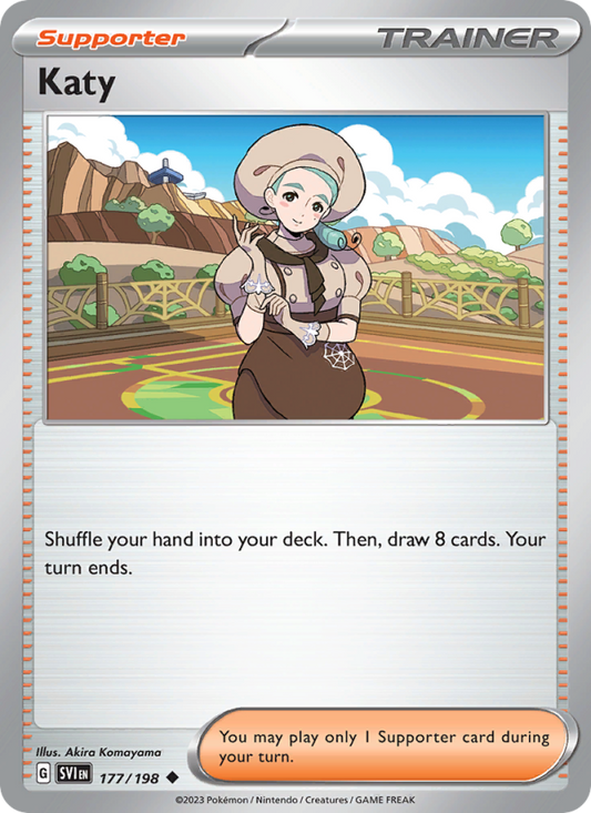 Katy (177/198) Reverse Holo card image