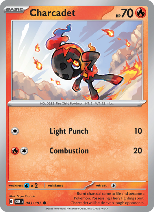Charcadet (043/197) Reverse Holo card image