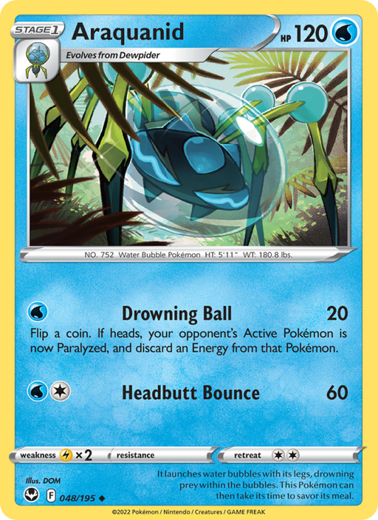 Araquanid (048/195) Reverse Holo card image