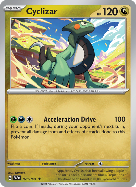 Cyclizar (070/91) Reverse Holo card image