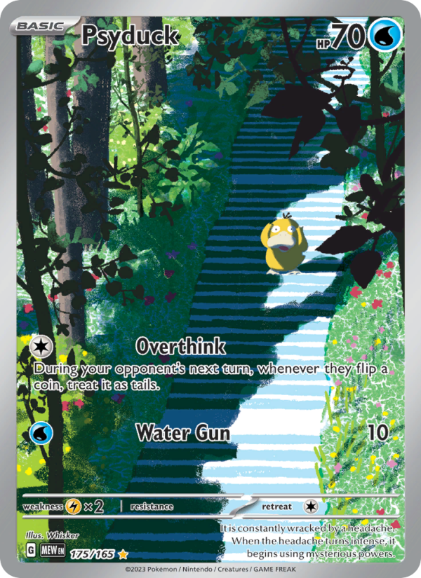 Psyduck (175/165) Holographic card image