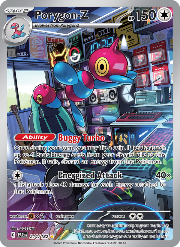 Porygon-Z (214/182) Holographic card image
