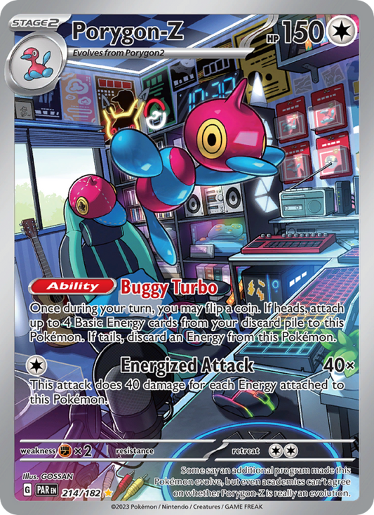 Porygon-Z (214/182) Holographic card image