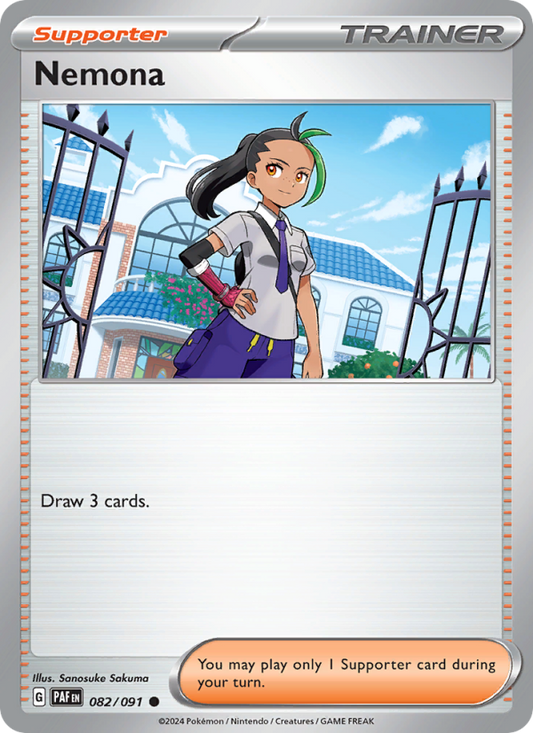 Nemona (082/91) Reverse Holo card image