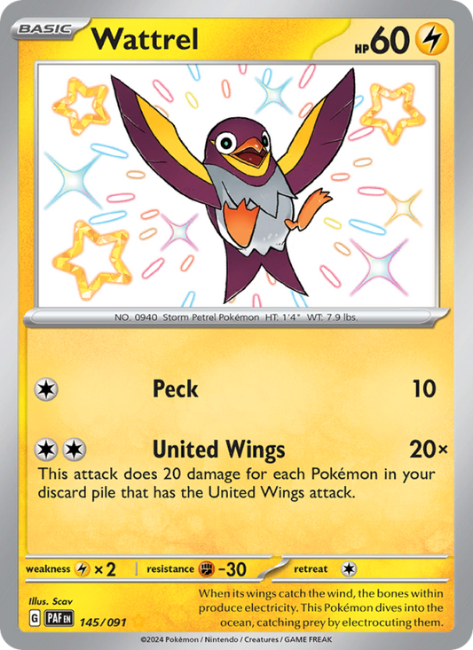 Wattrel (145/91) Holographic card image