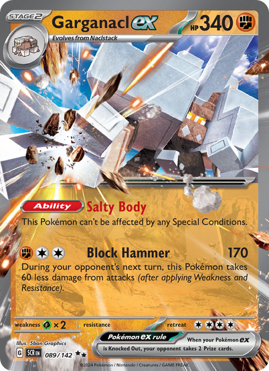 Garganacl ex (089/142) Holographic card image