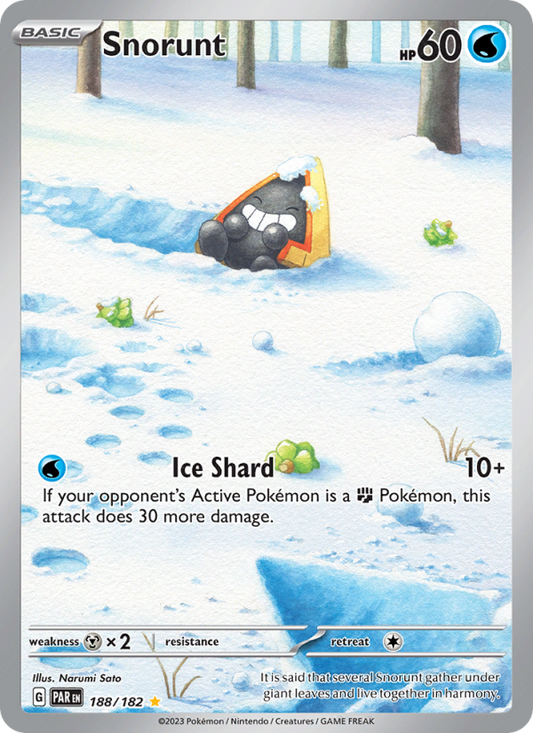 Snorunt (188/182) Holographic card image