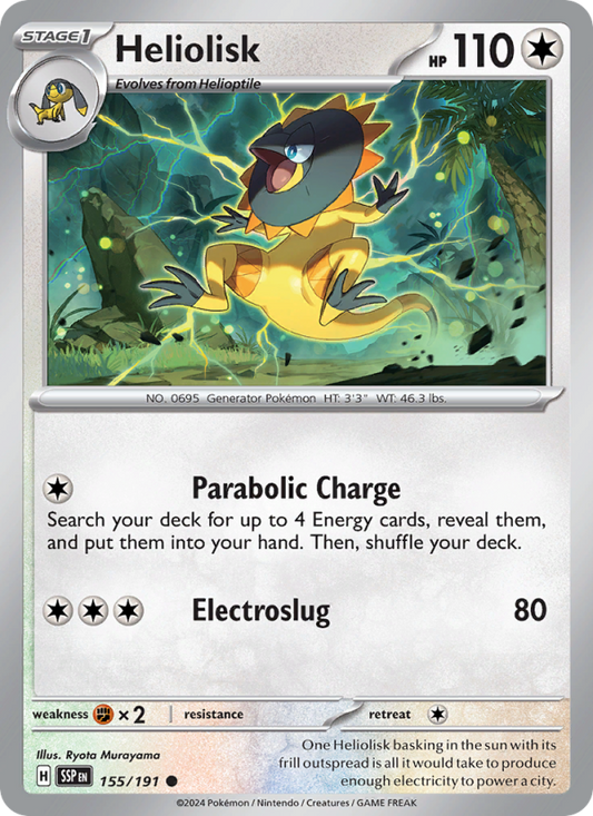 Heliolisk (155/191) Reverse Holo card image