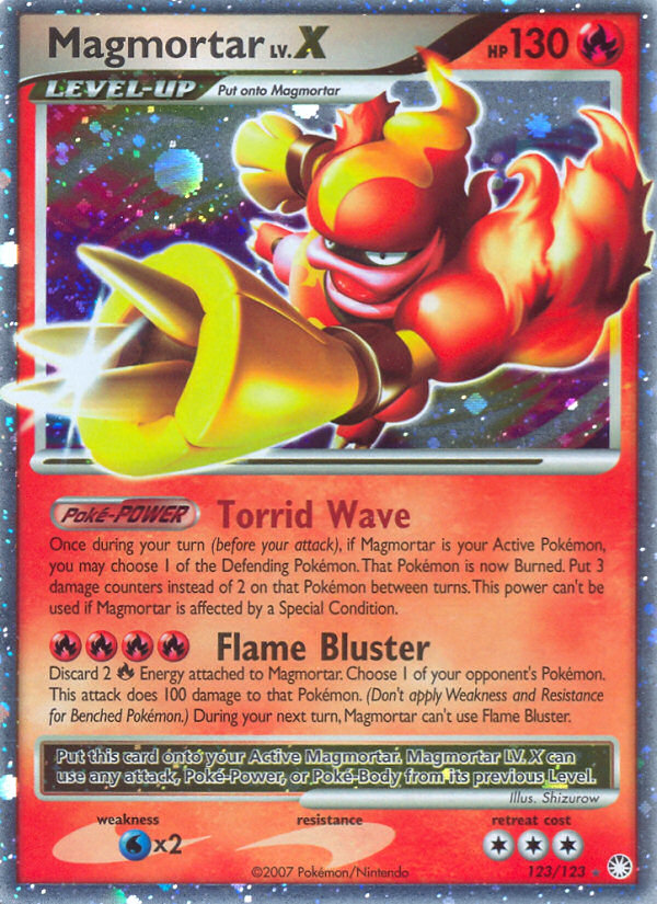 Magmortar (123/122) Reverse Holo card image