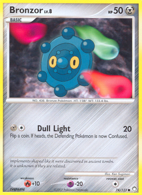 Bronzor (074/122) Reverse Holo card image