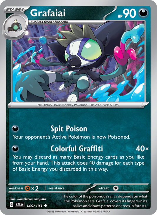Grafaiai (146/193) Reverse Holo card image