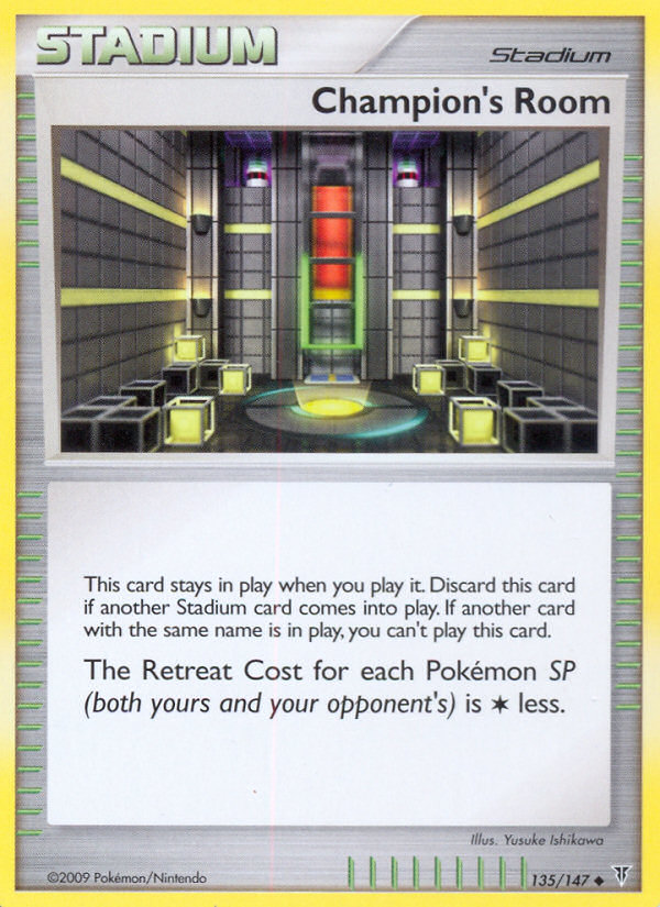 Champion's Room (135/147) Reverse Holo card image
