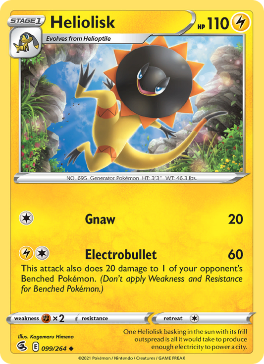 Heliolisk (099/264) Reverse Holo card image
