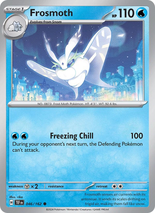 Frosmoth (046/162) Reverse Holo card image