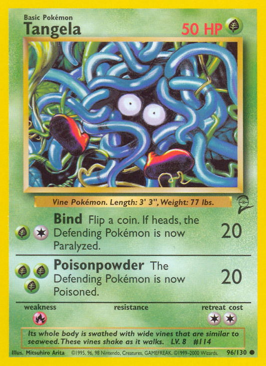 Tangela (096/130) Reverse Holo card image