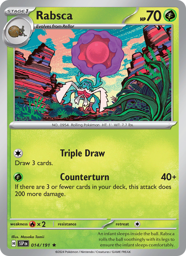 Rabsca (014/191) Reverse Holo card image