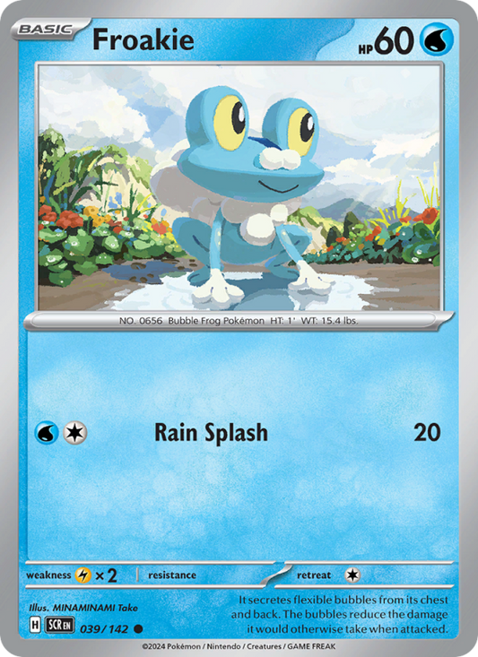 Froakie (039/142) Reverse Holo card image