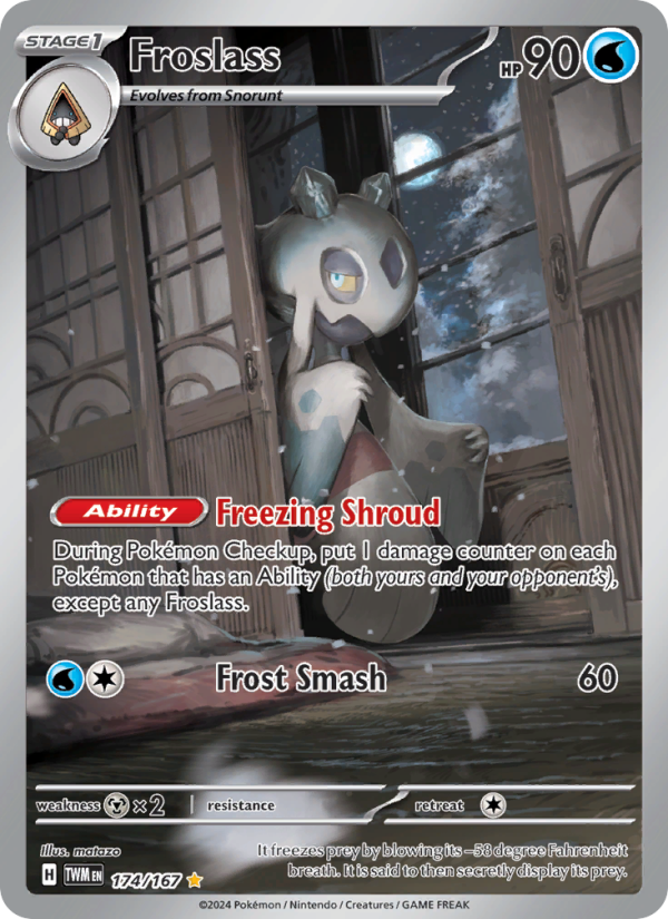 Froslass (174/167) Holographic card image