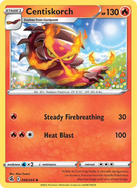 Centiskorch (049/264) Reverse Holo card image