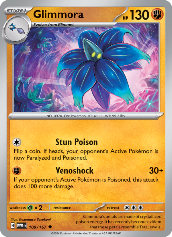 Glimmora (109/167) Reverse Holo card image