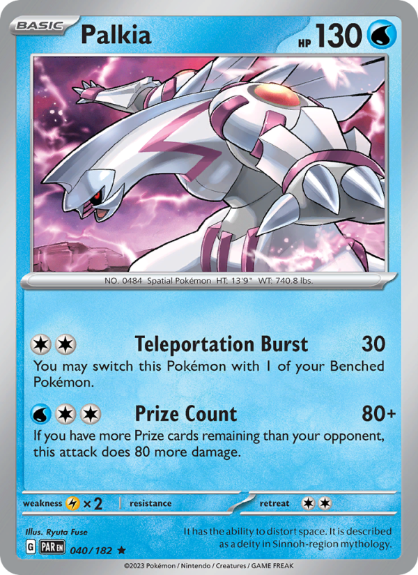 Palkia (040/182) Holographic card image