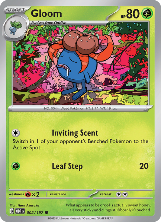 Gloom (002/197) Reverse Holo card image