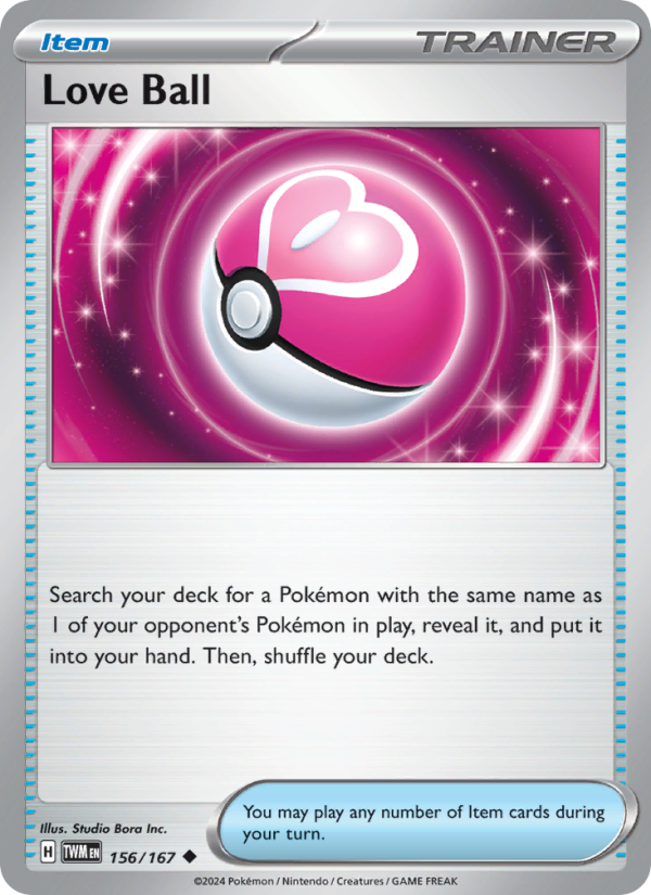 Love Ball (156/167) Reverse Holo card image