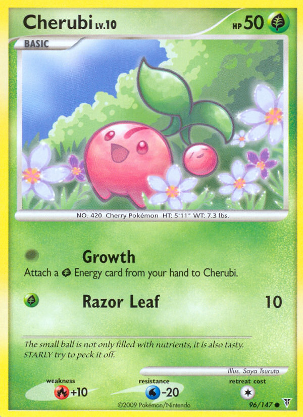 Cherubi (096/147) Reverse Holo card image