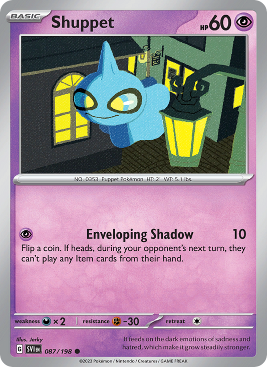 Shuppet (087/198) Reverse Holo card image