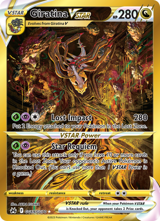Giratina VSTAR (GG69/159) Holographic card image