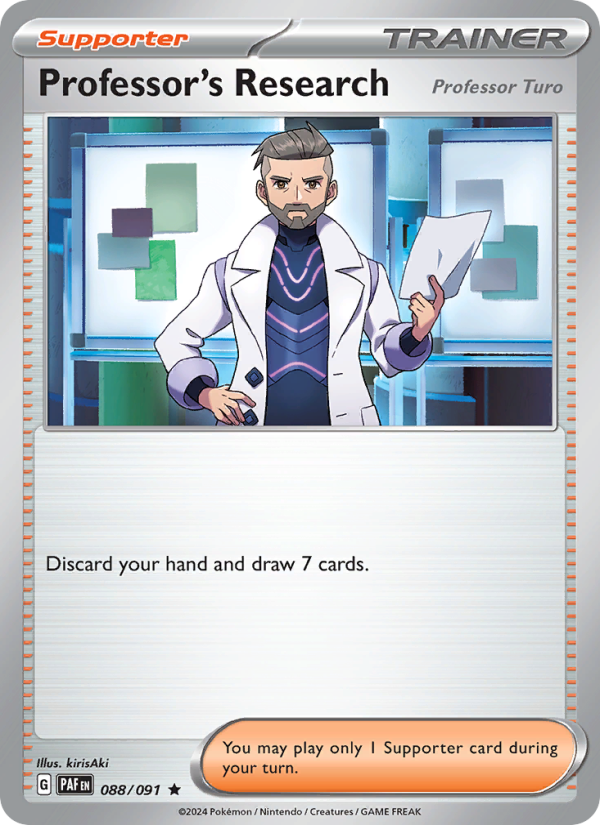 Professor's Research (088/91) Reverse Holo card image