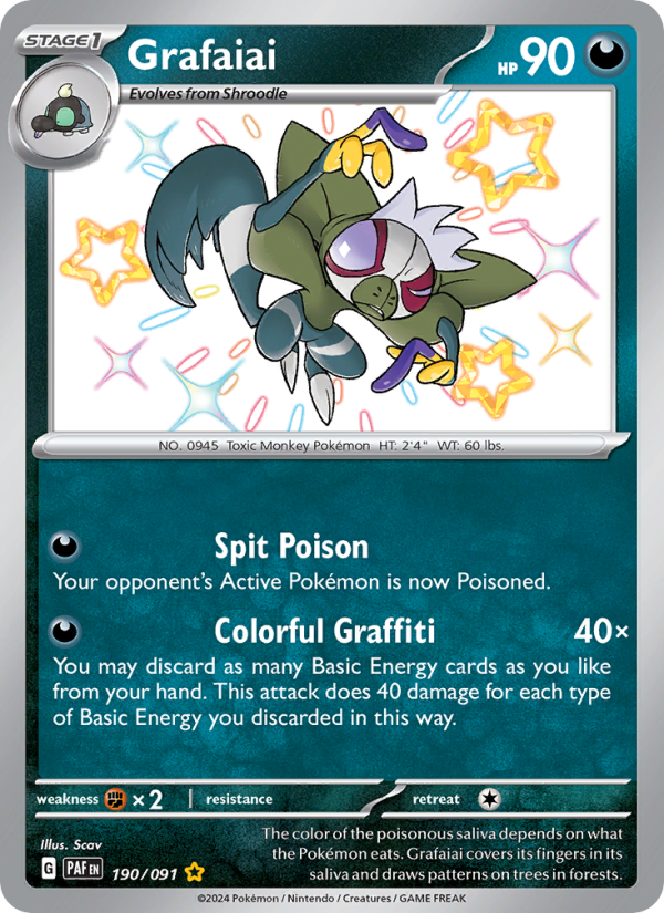 Grafaiai (190/91) Holographic card image