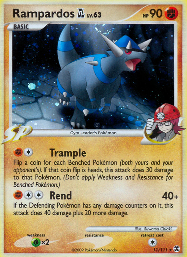Rampardos GL (011/111) Reverse Holo card image