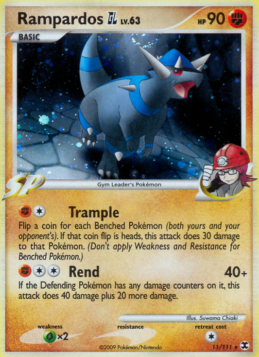 Rampardos GL (011/111) Reverse Holo card image