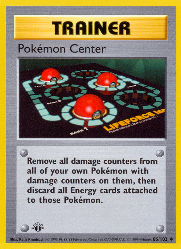 Pokémon Center (085/102) Reverse Holo card image