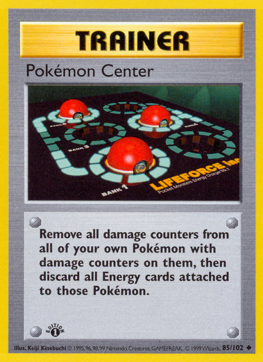 Pokémon Center (085/102) Reverse Holo card image