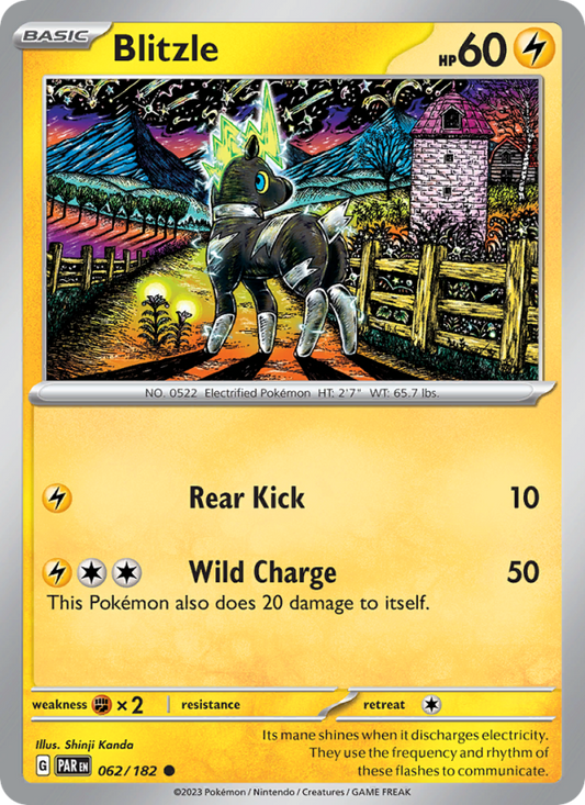 Blitzle (062/182) Reverse Holo card image