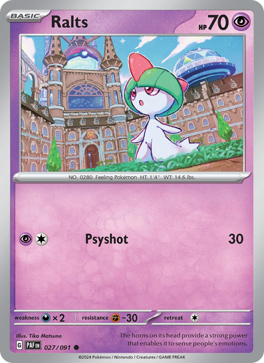 Ralts (027/91) Reverse Holo card image
