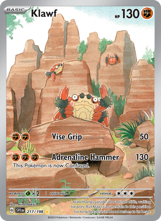 Klawf (217/198) Holographic card image