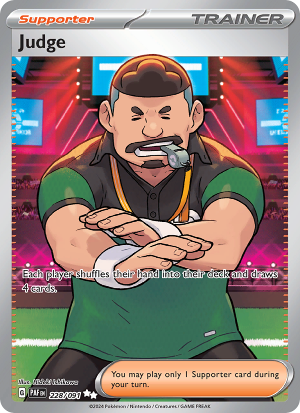 Judge (228/91) Holographic card image