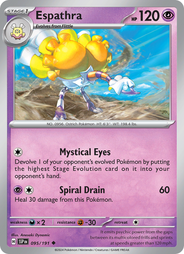 Espathra (095/191) Reverse Holo card image