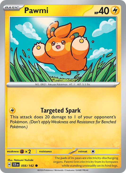 Pawmi (056/142) Reverse Holo card image