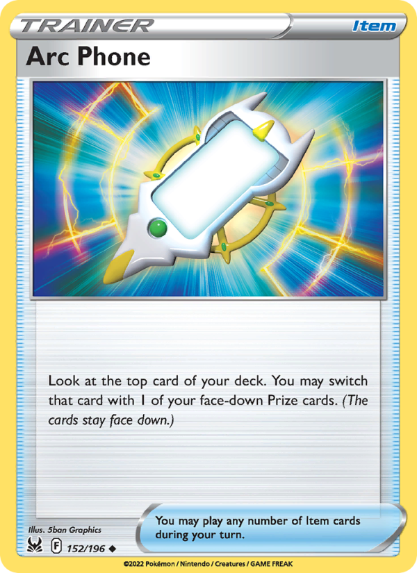 Arc Phone (152/196) Reverse Holo card image