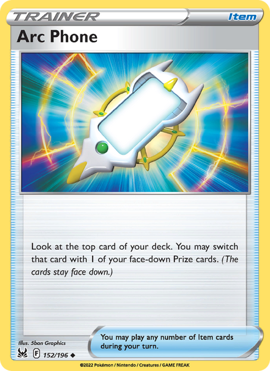 Arc Phone (152/196) Reverse Holo card image