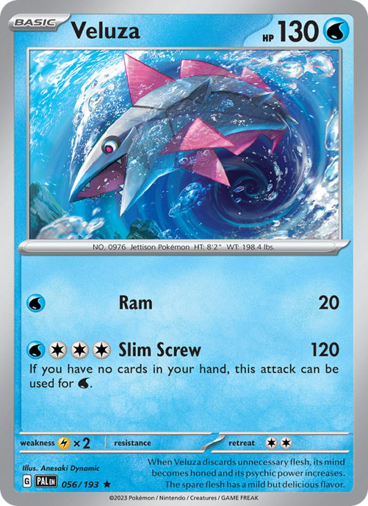 Veluza (056/193) Reverse Holo card image