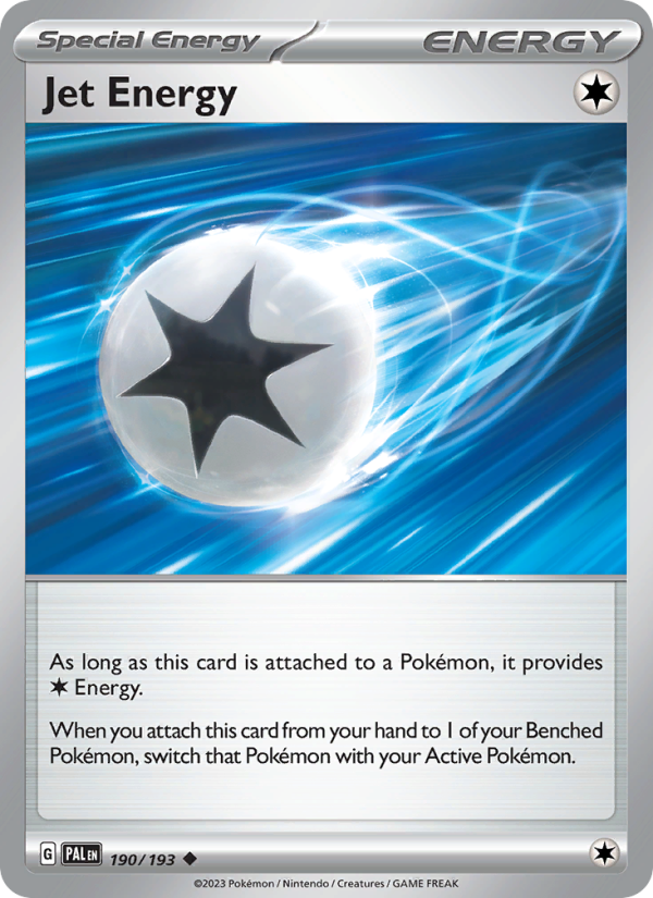 Jet Energy (190/193) Reverse Holo card image