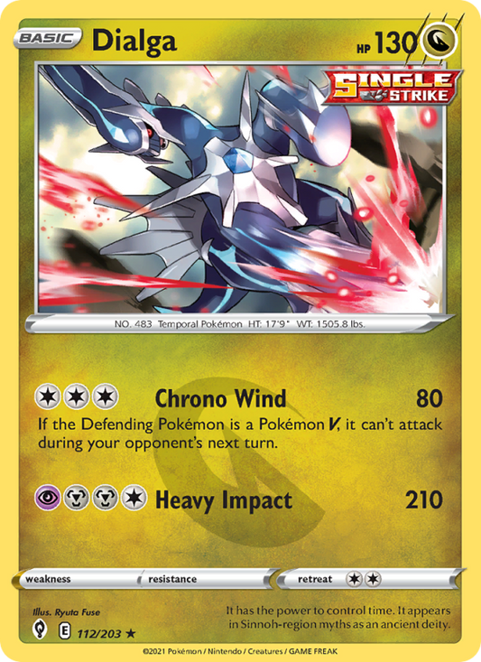 Dialga (112/203) Reverse Holo card image