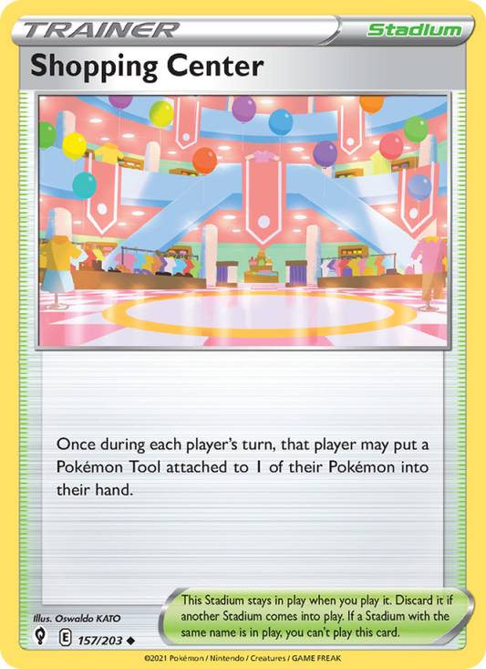 Shopping Center (157/203) Reverse Holo card image