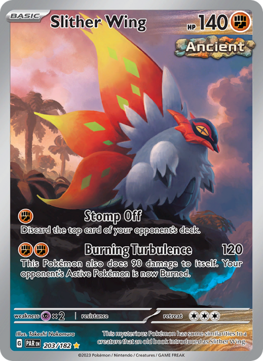 Slither Wing (203/182) Holographic card image