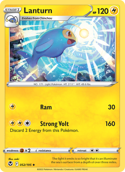 Lanturn (052/195) Reverse Holo card image